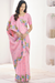 Soft Linen Saree with Natural Texture and Elegant Drape - LaVante Fashion