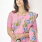 Soft Linen Saree with Natural Texture and Elegant Drape - LaVante Fashion