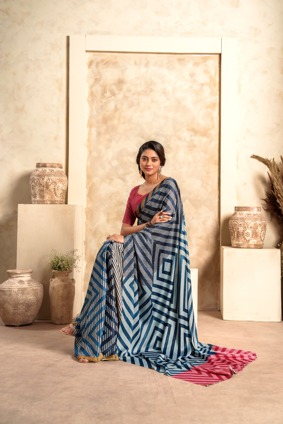 Digitally Printed Soft Satin Silk for Effortless Elegance - LaVante Fashion