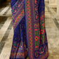 Traditional Banarasi Saree in Poly Viscose Silk with Meenakari Weave