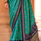 Radiant Super Polyester Viscose Silk Saree with Traditional Patola Design - LaVante Fashion