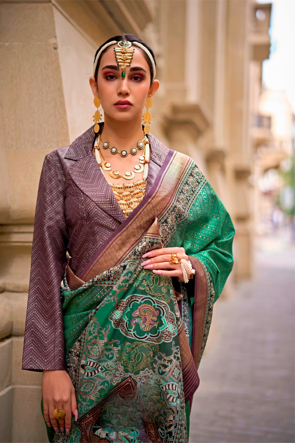 Elegant Shine Super Poly Viscose Silk Saree with Apoxy Finish - LaVante Fashion
