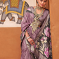 Banarasi Printed Silk Saree with Traditional Zari Highlights
