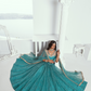 Graceful Net Lehenga Choli with Intricate Embroidery for Engagement Wear