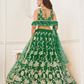 Trendy Butterfly Net Lehenga Choli with Intricate Thread & Sequin Work