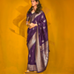 Carnival Designer Handloom Silk Saree with Weaving Touch