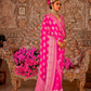TWP Georgette Saree with Weaving Buta, Border & Pallu, - LaVante Fashion