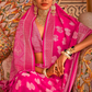 TWP Georgette Saree with Weaving Buta, Border & Pallu, - LaVante Fashion