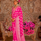 TWP Georgette Saree with Weaving Buta, Border & Pallu, - LaVante Fashion