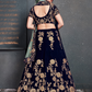 Bridal Silk Lehenga Choli Featuring Detailed Embroidered Design
