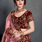 Bridal Silk Lehenga Choli Featuring Detailed Embroidered Design