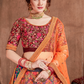 Luxurious Embroidered Mulberry Silk Bridal Lehenga Choli with Dupatta