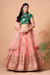 Exquisite Mirror Work Lehenga with Thread, Zari, Dori & Sequins Embroidery