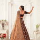 Designer Lehenga with Intricate Thread, Zari and Sequin Work
