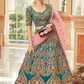Heavy Embroidery Ensemble with Thread, Zari, Dori & Sequins Work