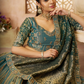 Luxurious Tissue Lehenga Adorned with Banarasi Patches and Zari Craftsmanship