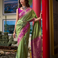 Silken Sparkle Tissue Saree Lightweight Charm with Luxurious Shine - LaVante Fashion