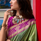 Silken Sparkle Tissue Saree Lightweight Charm with Luxurious Shine - LaVante Fashion