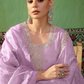 Pure Bamber Silk Embroidered Salwar Suit for Festive Elegance