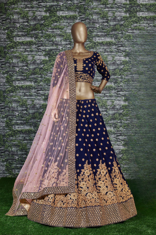 Tulsi Art Premium Women's Art Silk Lehenga with Traditional Flair