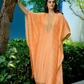 Viscose Woven Zari Kaftan with Coordinated Straight Pant