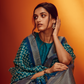 Designer Viscose Woven Saree and Digital Print Blouse