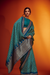 Designer Viscose Woven Saree and Digital Print Blouse