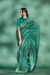 Classic Viscose Woven Solid Saree with Matching Blouse