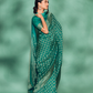 Classic Viscose Woven Solid Saree with Matching Blouse