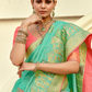 Banarasi Silk Saree with Traditional Zari Weaving Elegance