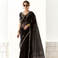 Tissue Silk Saree with Heavy Embroidered Border for Grand Occasions
