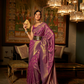 Zari Banarasi Saree with Ethnic Motifs Woven Design