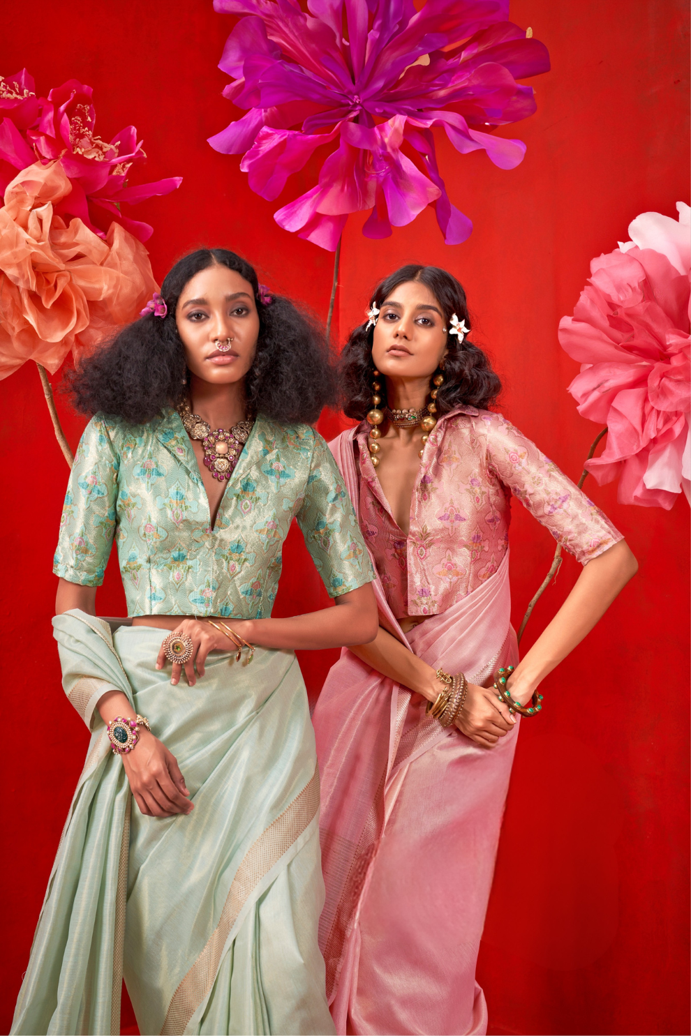 Tissue Handloom Silk Saree with Elegant Traditional Finish