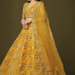 Traditional Slub Silk Lehenga Choli with Sequin Detailing