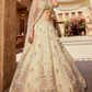 Designer Tissue Lehenga Choli & Dupatta Featuring Sequins Work