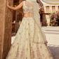 Designer Tissue Lehenga Choli & Dupatta Featuring Sequins Work