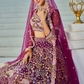 Designer Net Lehenga Choli with Coding and Zarkan Embroidery