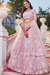 Designer Net Lehenga Choli with Intricate Sequins and Zarkan Work