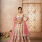 Designer Bridal Lehenga Featuring Imperial Embroidery and Whimsical Patterns