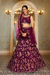 Traditional Net Lehenga Choli & Dupatta with Rich Coding