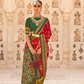 Handloom-Style Patola Silk Saree for Cultural Events
