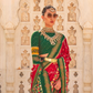 Handloom-Style Patola Silk Saree for Cultural Events