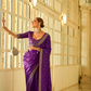 Pure Satin Handwoven Saree with Rich Zari Weaving