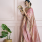 Pure Handloom Khadi Silk Saree with Elegant Digital Print - LaVante Fashion