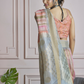 Pure Handloom Khadi Silk Saree with Elegant Digital Print - LaVante Fashion