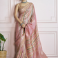 Pure Handloom Khadi Silk Saree with Elegant Digital Print - LaVante Fashion