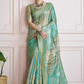 Pure Handloom Khadi Silk Saree with Elegant Digital Print - LaVante Fashion