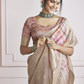 Pure Handloom Khadi Silk Saree with Elegant Digital Print - LaVante Fashion