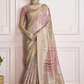 Pure Handloom Khadi Silk Saree with Elegant Digital Print - LaVante Fashion