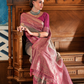 Pure Weaving Silk with Zari Woven Butta & Contrast - LaVante Fashion